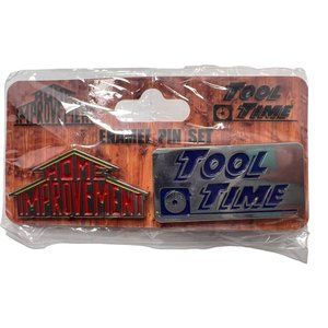 NWT SDCC 2018 Exclusive TV Series Home Improvement 2 Piece Enamel Pin Set New